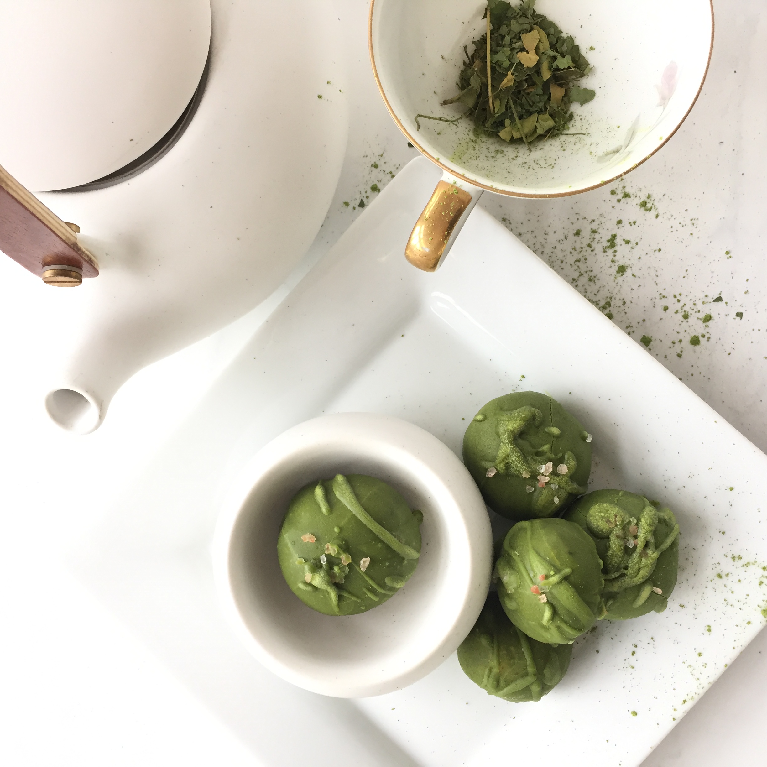 Matcha Green Tea Balls Kate Horsman