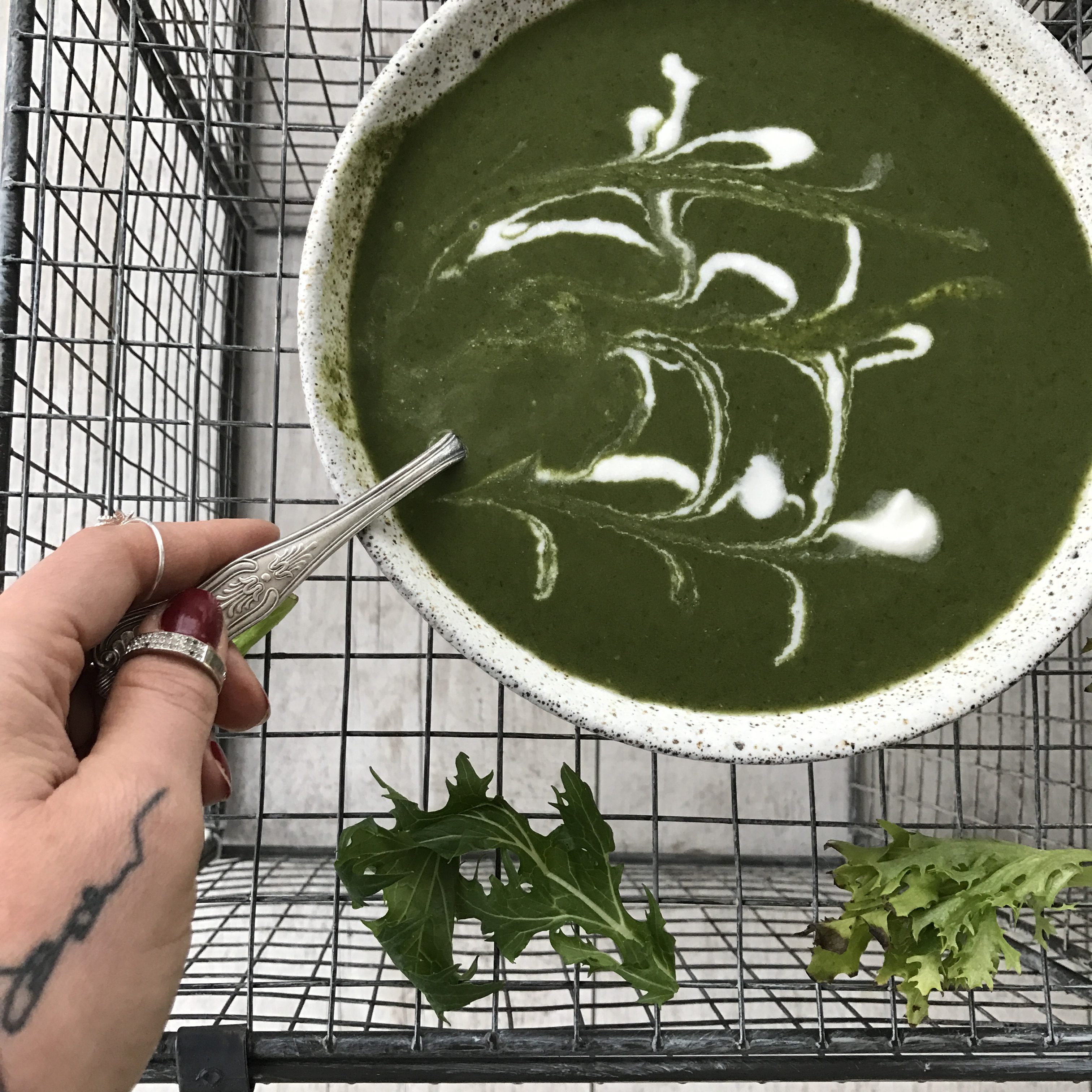 green soup